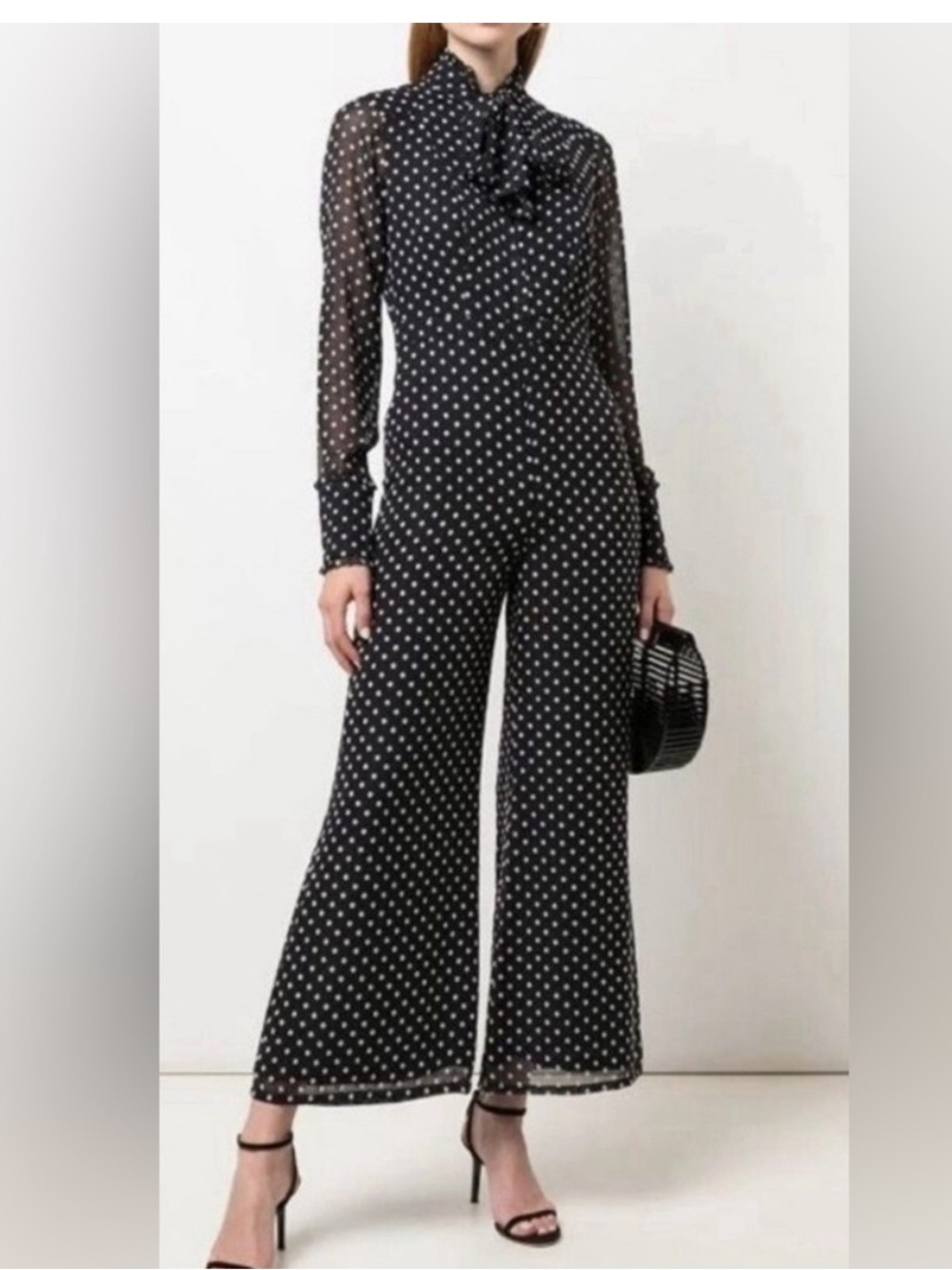 ALEXIS polka dot jumpsuit